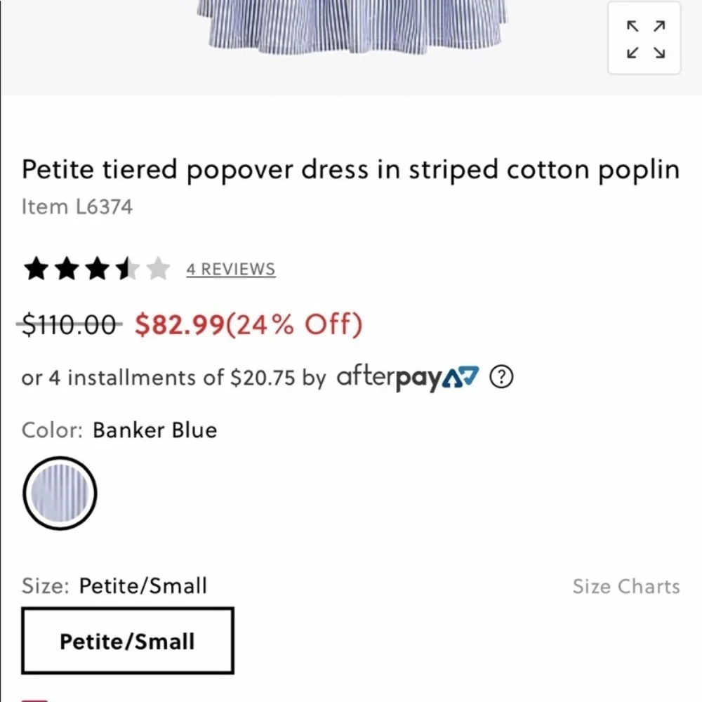 J. Crew lightweight tiered